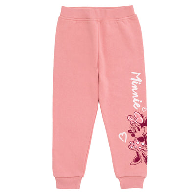 Disney Minnie Mouse Pullover Crossover Hoodie and Jogger Pants Outfit Set