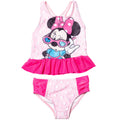 Disney Minnie Mouse Racerback UPF 50+ Tankini Top Bikini Bottom Swim Set