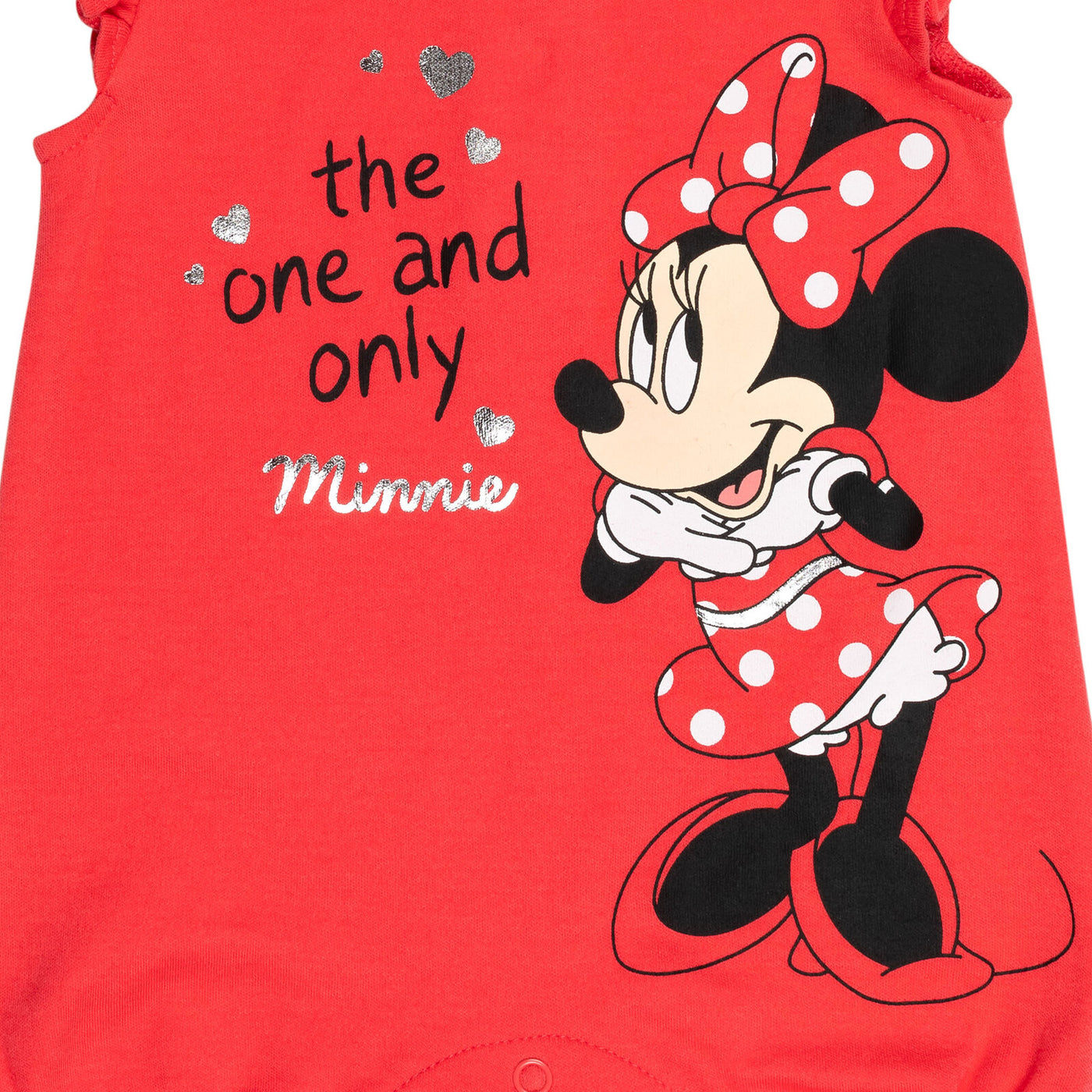 Disney Minnie Mouse Snap Romper and Bucket Sun Hat