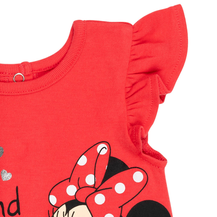 Disney Minnie Mouse Snap Romper and Bucket Sun Hat