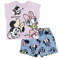 Disney Minnie Mouse T-Shirt and Chambray Shorts Outfit Set