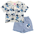 Disney Minnie Mouse T-Shirt and Chambray Shorts Outfit Set