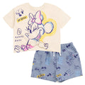 Disney Minnie Mouse T-Shirt and Chambray Shorts Outfit Set