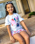 Disney Minnie Mouse T-Shirt and Gauze Shorts Outfit Set Infant to Big Kid