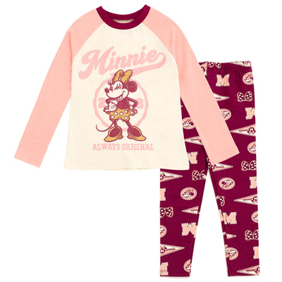 Disney Minnie Mouse T - Shirt and Leggings Outfit Set - imagikids