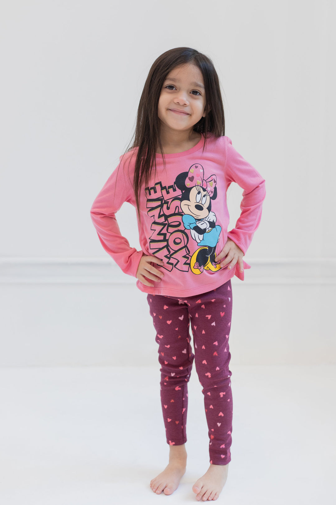 Disney Minnie Mouse T-Shirt and Leggings Outfit Set