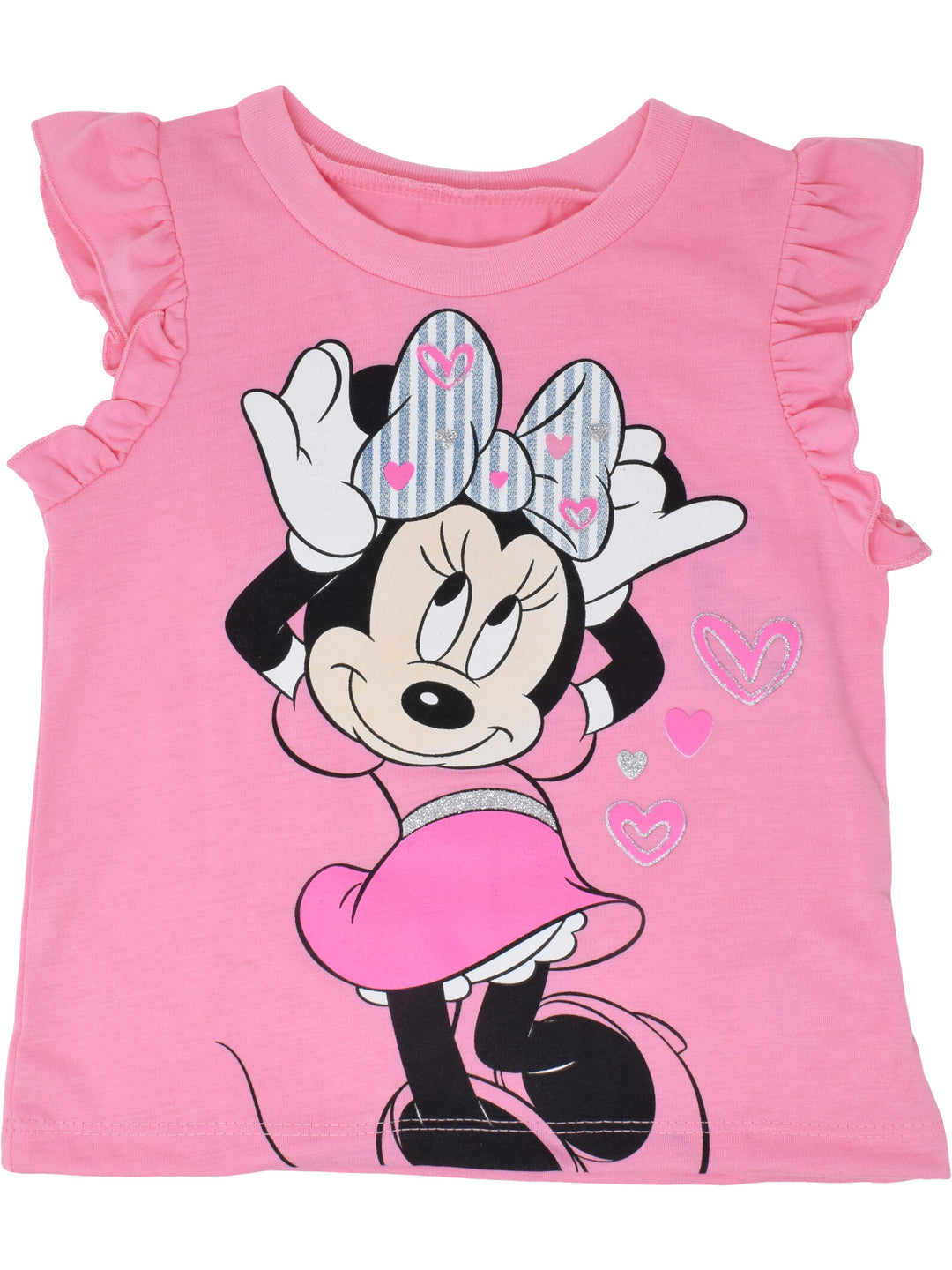 Disney Minnie Mouse T-Shirt and Shorts Outfit Set