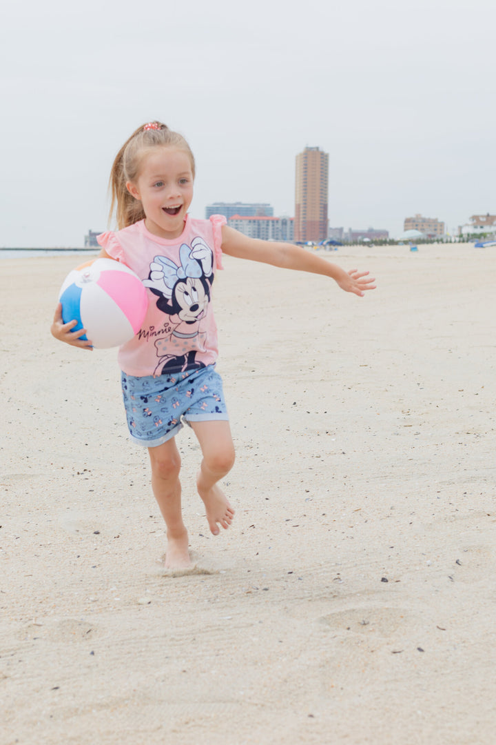 Disney Minnie Mouse T-Shirt and Shorts Outfit Set