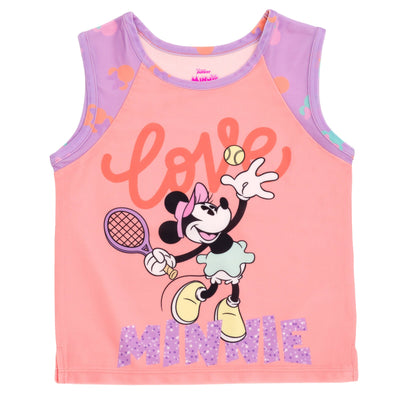 Disney Minnie Mouse Tank Top and Pleated Skort Outfit Set - imagikids