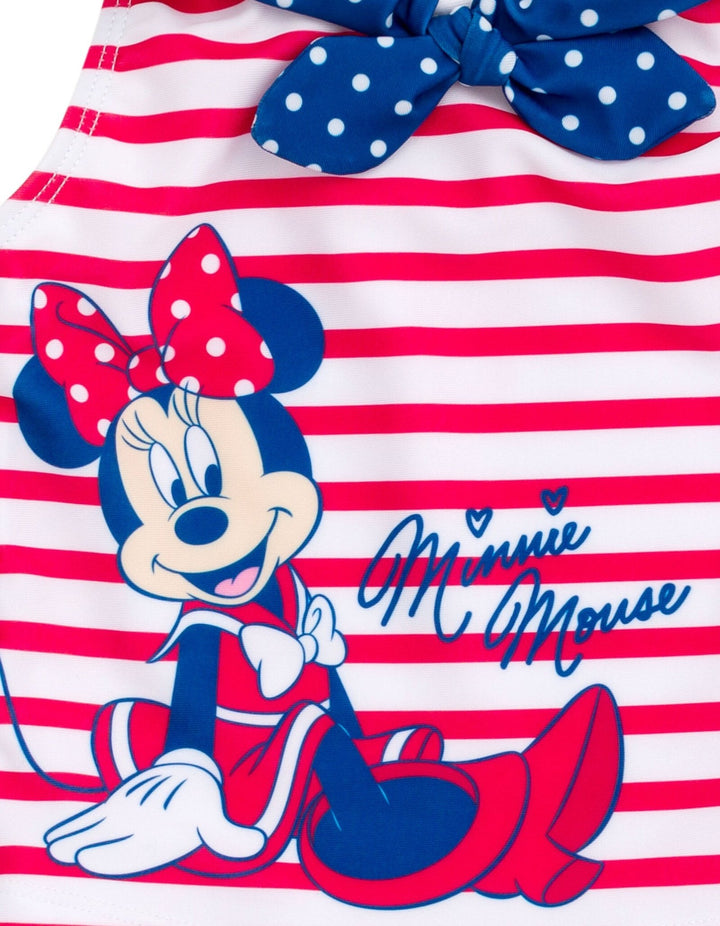 Disney Minnie Mouse UPF 50+ Tankini Top Bikini Bottom Swim Set - imagikids