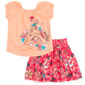 Disney Moana Square Neck T-Shirt and Skirt Outfit Set