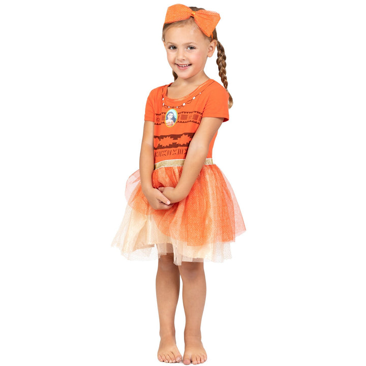 Disney Moana Tulle Dress and Headband