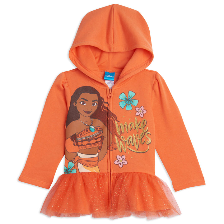 Disney Moana Zip Up Hoodie