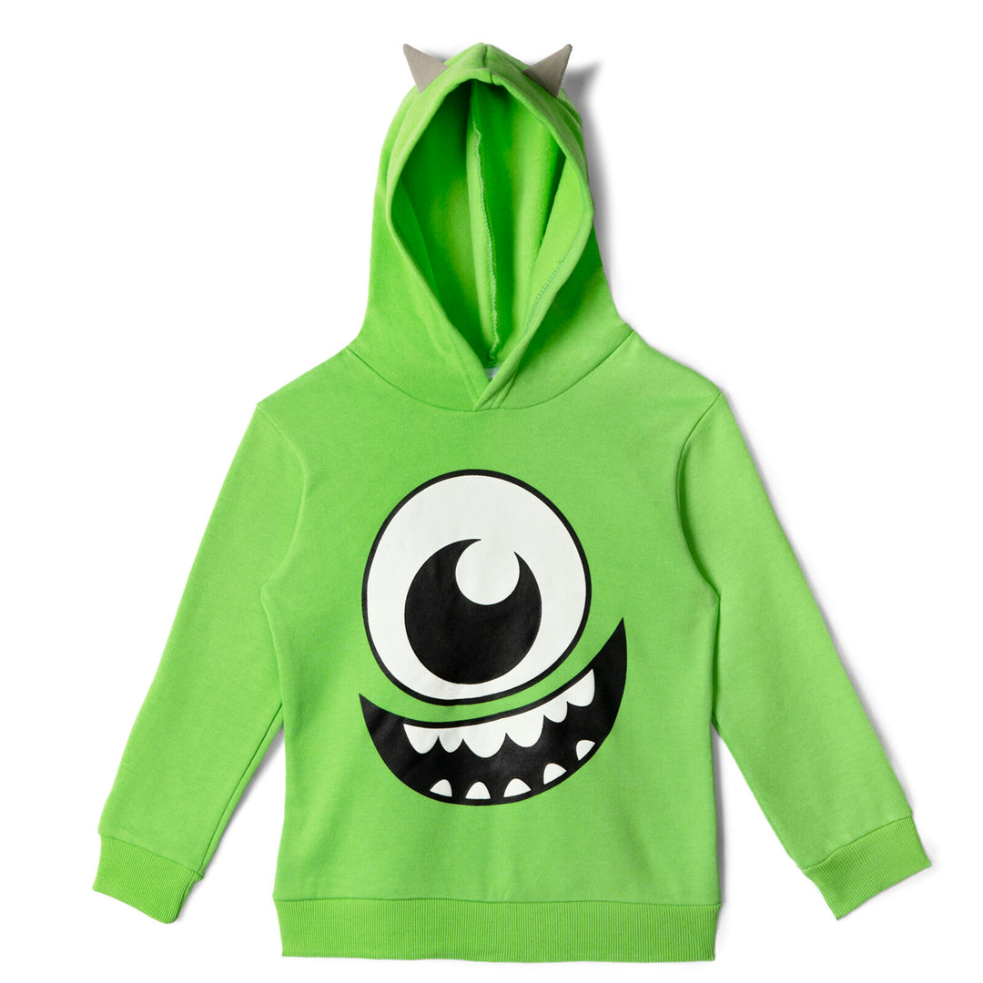 hoodie monsters Monsters Inc. Pixar Mike Wazowski Fleece Pullover Hoodie 6-6X / Mike Wazowski