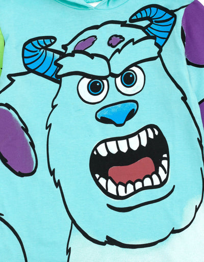 Disney Monsters Inc. Hooded Long Sleeve T-Shirt