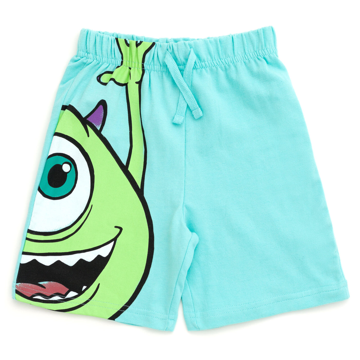 Disney Monsters Inc. Hooded T-Shirt and French Terry Shorts Outfit Set