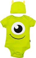 Disney Monsters Inc. Mike Wazowski Bodysuit and Hat Set