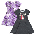 Disney Nightmare Before Christmas 2 Pack Skater Dresses