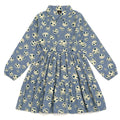 Disney Nightmare Before Christmas Girls Chambray Dress Toddler to Big Kid