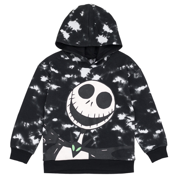 Disney Nightmare Before Christmas Jack Skellington Fleece Pullover Hoodie