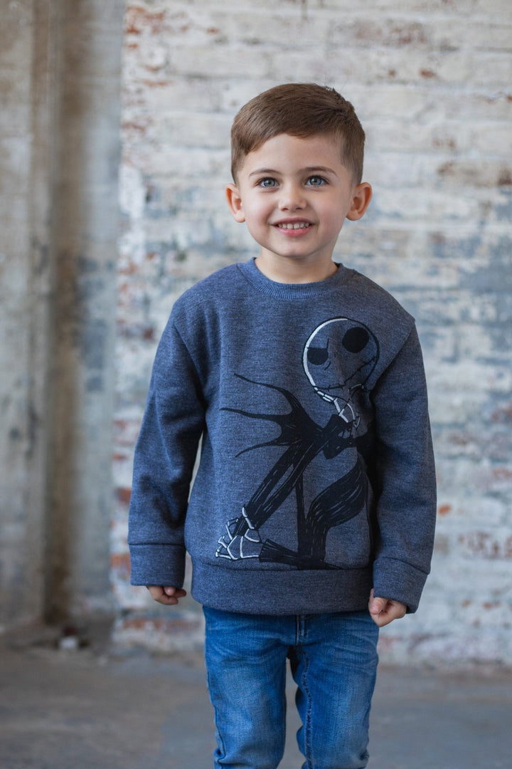 Disney Nightmare Before Christmas Jack Skellington Fleece Sweatshirt - imagikids