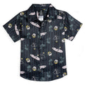 Disney Nightmare Before Christmas Jack Skellington Hawaiian Button Down Shirt