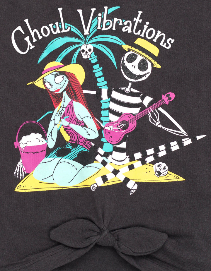 Disney Nightmare Before Christmas Tank Top and French Terry Shorts Outfit Set