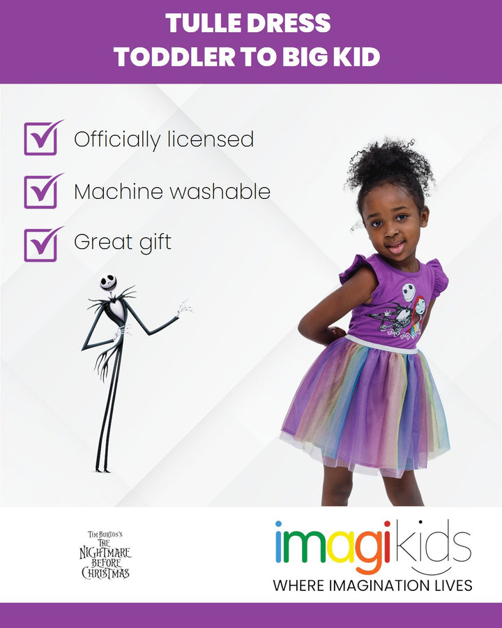 Disney Nightmare Before Christmas Tulle Dress - imagikids