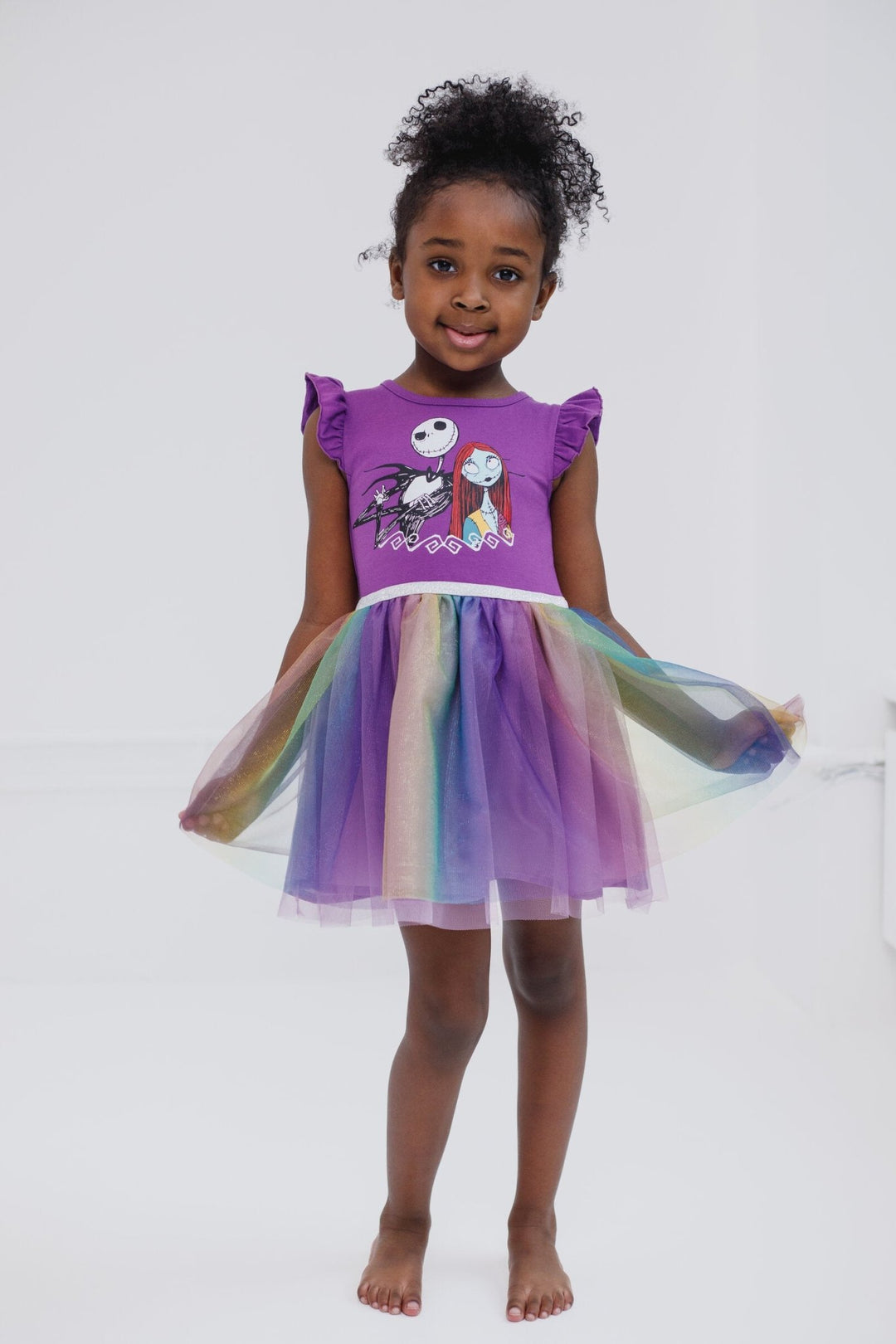 Disney Raya and The Last Dragon Little Mermaid Frozen Nightmare Before Christmas Girls Tulle Dress Toddler to Big Kid - Purple / Teal / Gold Ombre Disney Raya and The Last Dragon Little Mermaid Frozen Nightmare Before Christmas Girls Tulle Dress Toddler to Big Kid - Purple / Teal / Gold Ombre