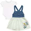 Disney Peter Pan Winnie the Pooh Bodysuit and Square Neck Dress Outfit Set
