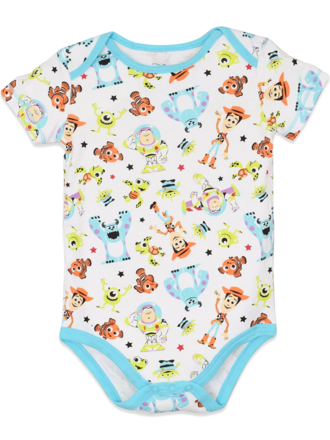 Disney Pixar 5 Pack Bodysuits - imagikids