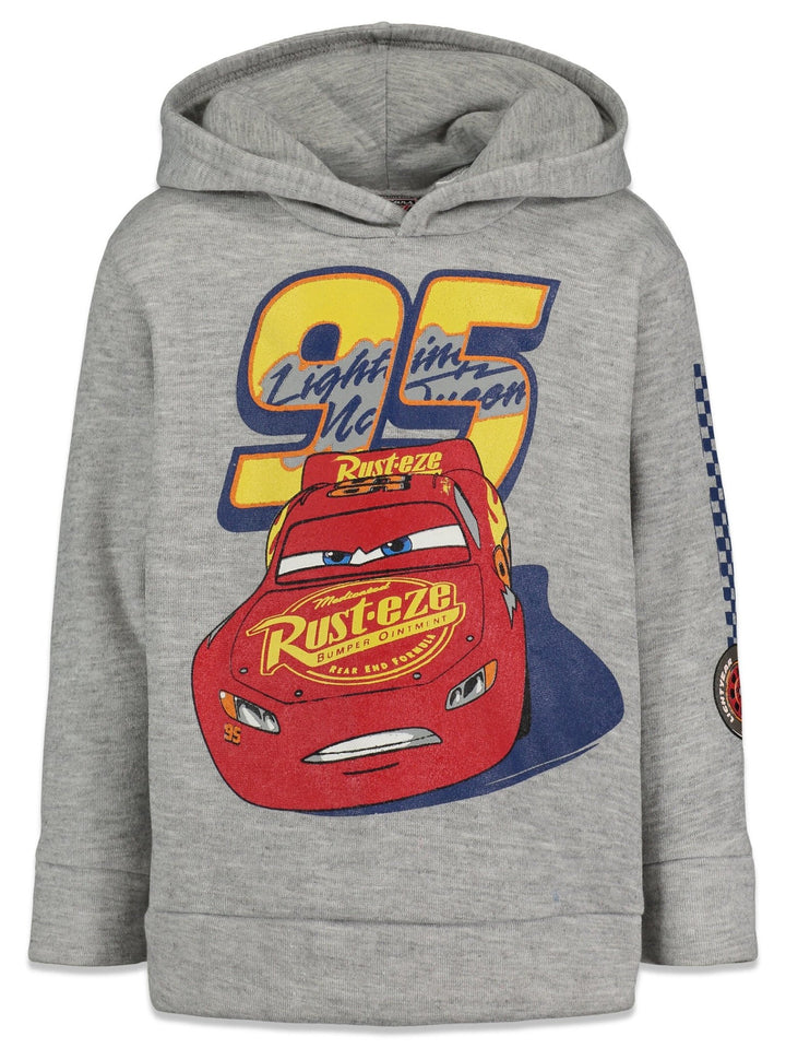 Disney Pixar Cars Lightning McQueen Fleece Pullover Hoodie - imagikids