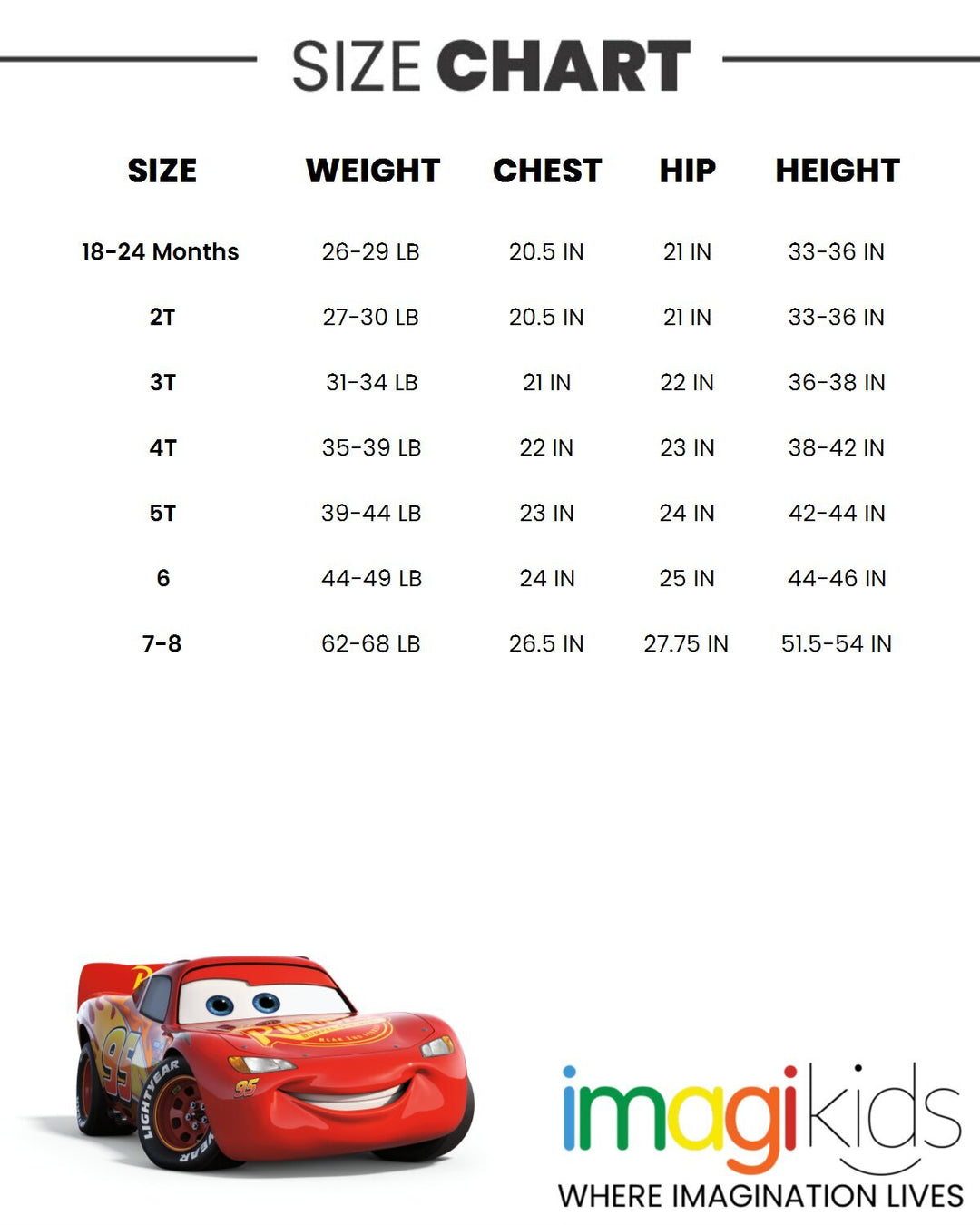 Disney Pixar Cars Lightning McQueen 3 Pack Graphic T-Shirts