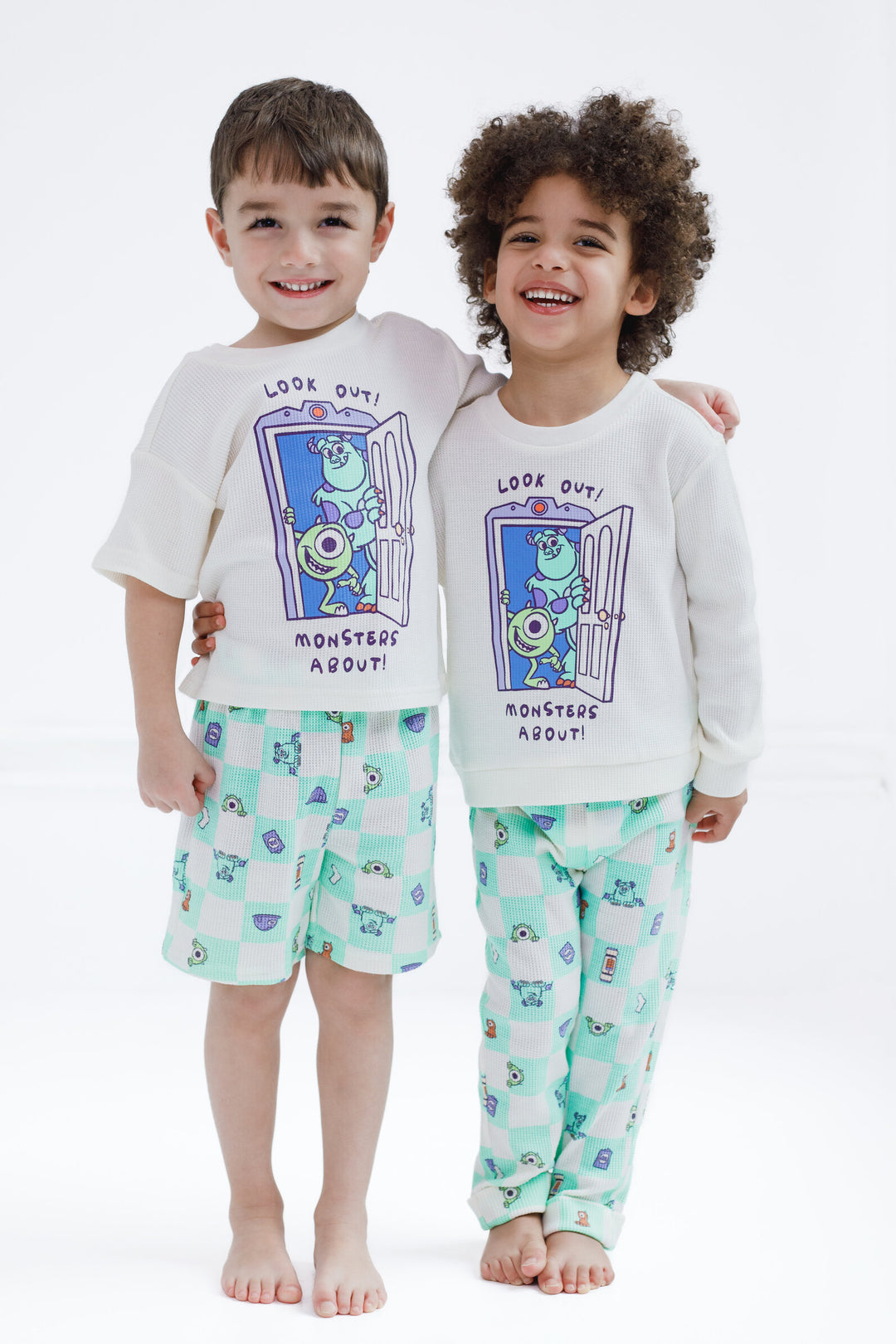monsters inc outfit Disney Monsters Inc. Toddler Boys' 2-Piece T-Shirt and Shorts Set Sulley Mike Teal