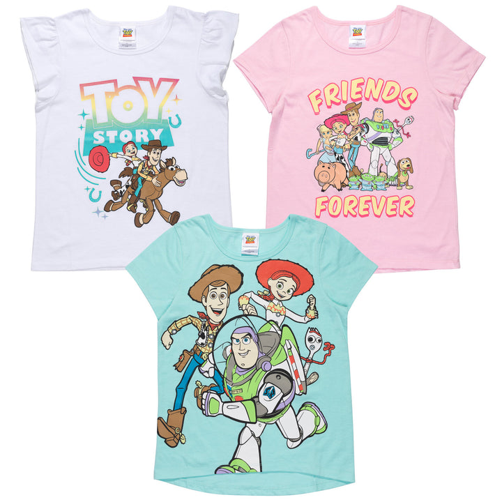 Disney Pixar Toy Story 3 Pack Graphic T-Shirts