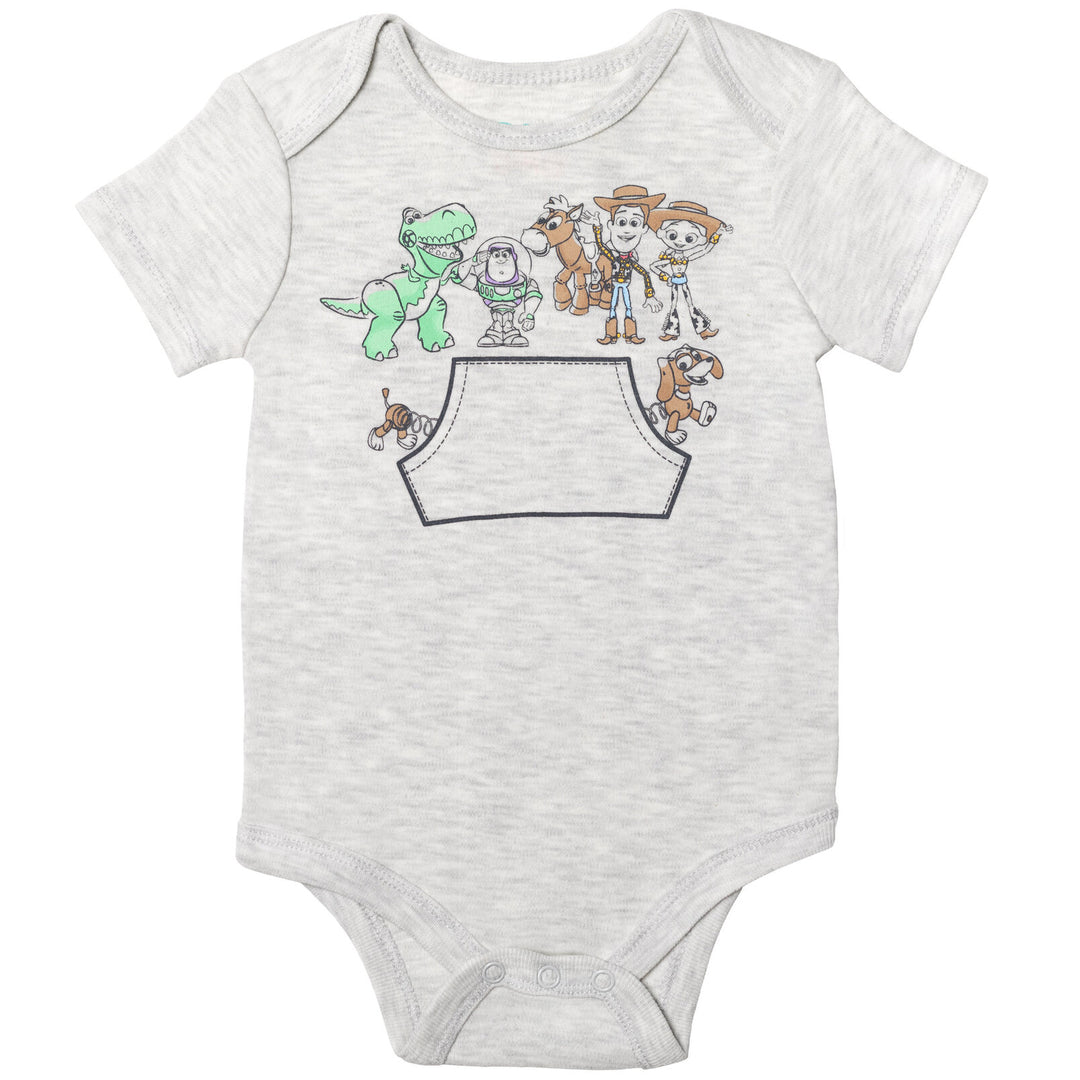 Toy Story Jogger Short Sleeve Bodysuit & Pants Set with Pocket