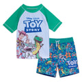 Disney Pixar Toy Story Pullover Rash Guard y Swim Trunks Outfit Set