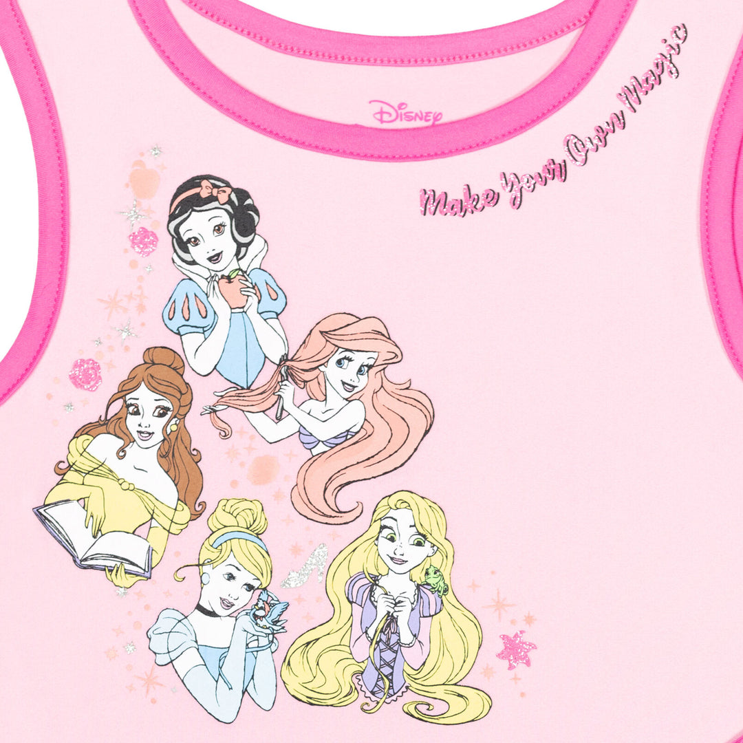 Pack de 2 vestidos de manga corta de Princesas Disney