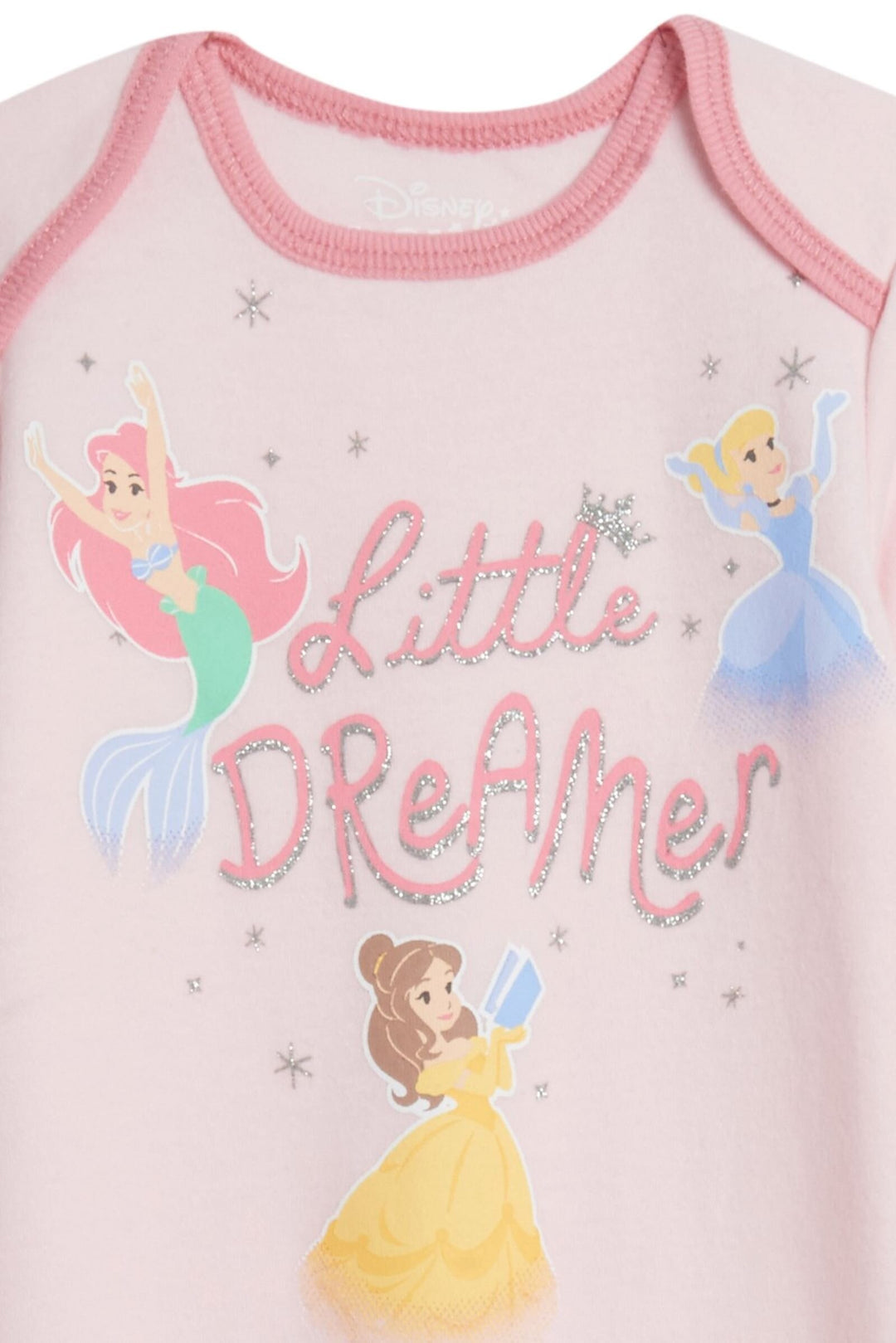 Disney Princess 3 Pack Long Sleeve Swaddle Sleeper Gowns