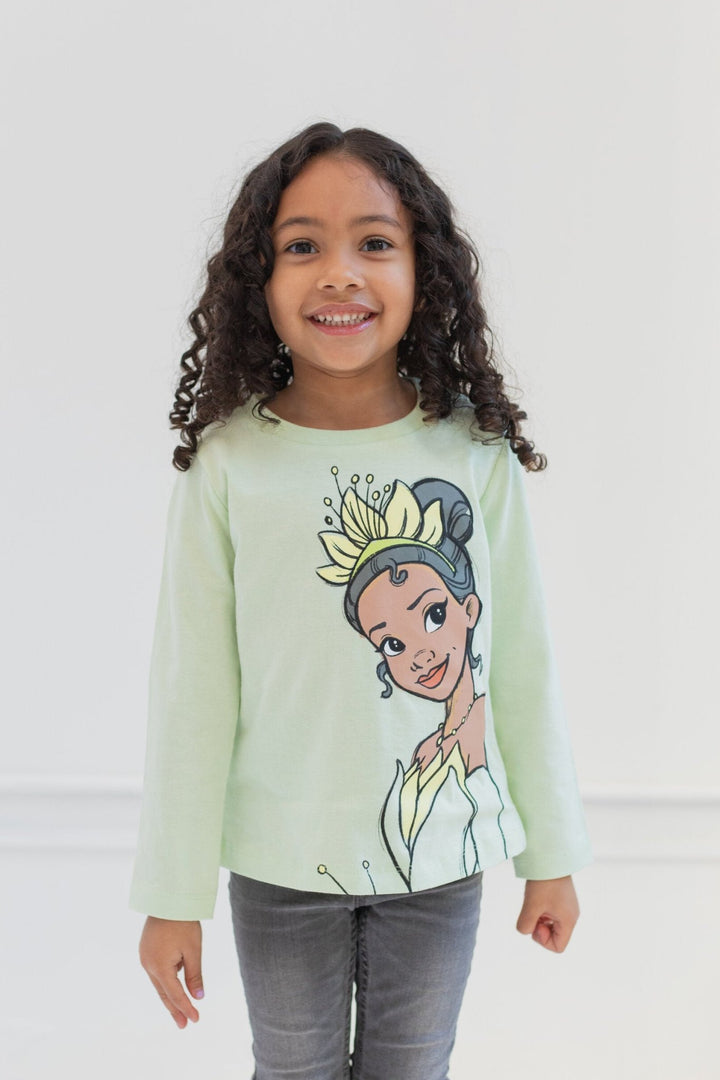 Disney Princess 3 Pack Long Sleeve T-Shirts - imagikids