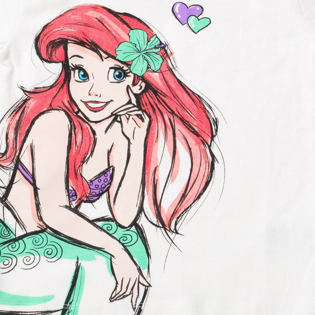 Disney Princess 3 Pack T-Shirts - imagikids