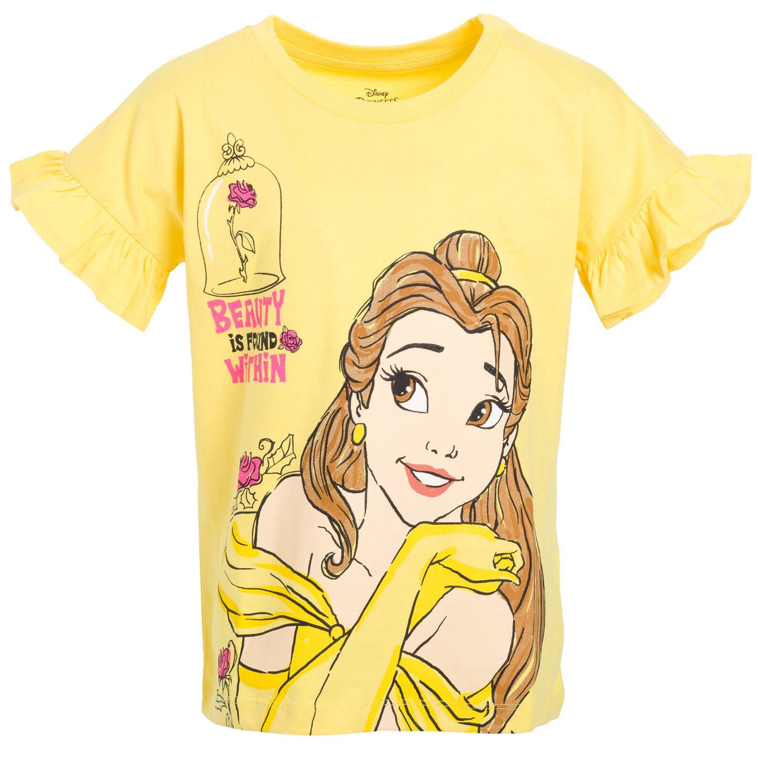 Disney Princess 3 Pack T-Shirts - imagikids