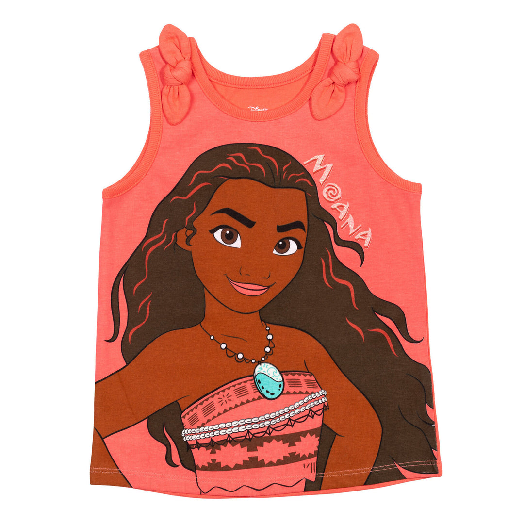 Disney Princess 3 Pack Tank Top Shirts