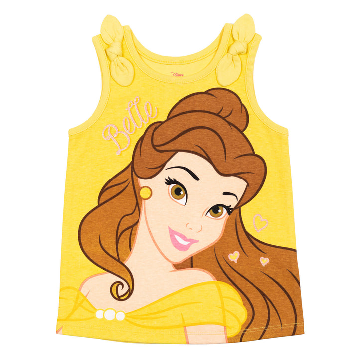 Disney Princess 3 Pack Tank Top Shirts