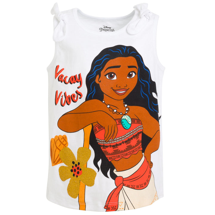 Disney Princess 3 Pack Tank Top Shirts