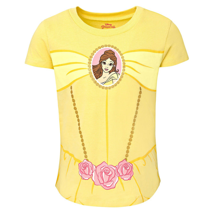 Disney Princess 4 Pack T-Shirts - imagikids