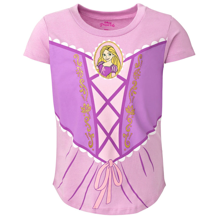 Disney Princess 4 Pack T-Shirts - imagikids