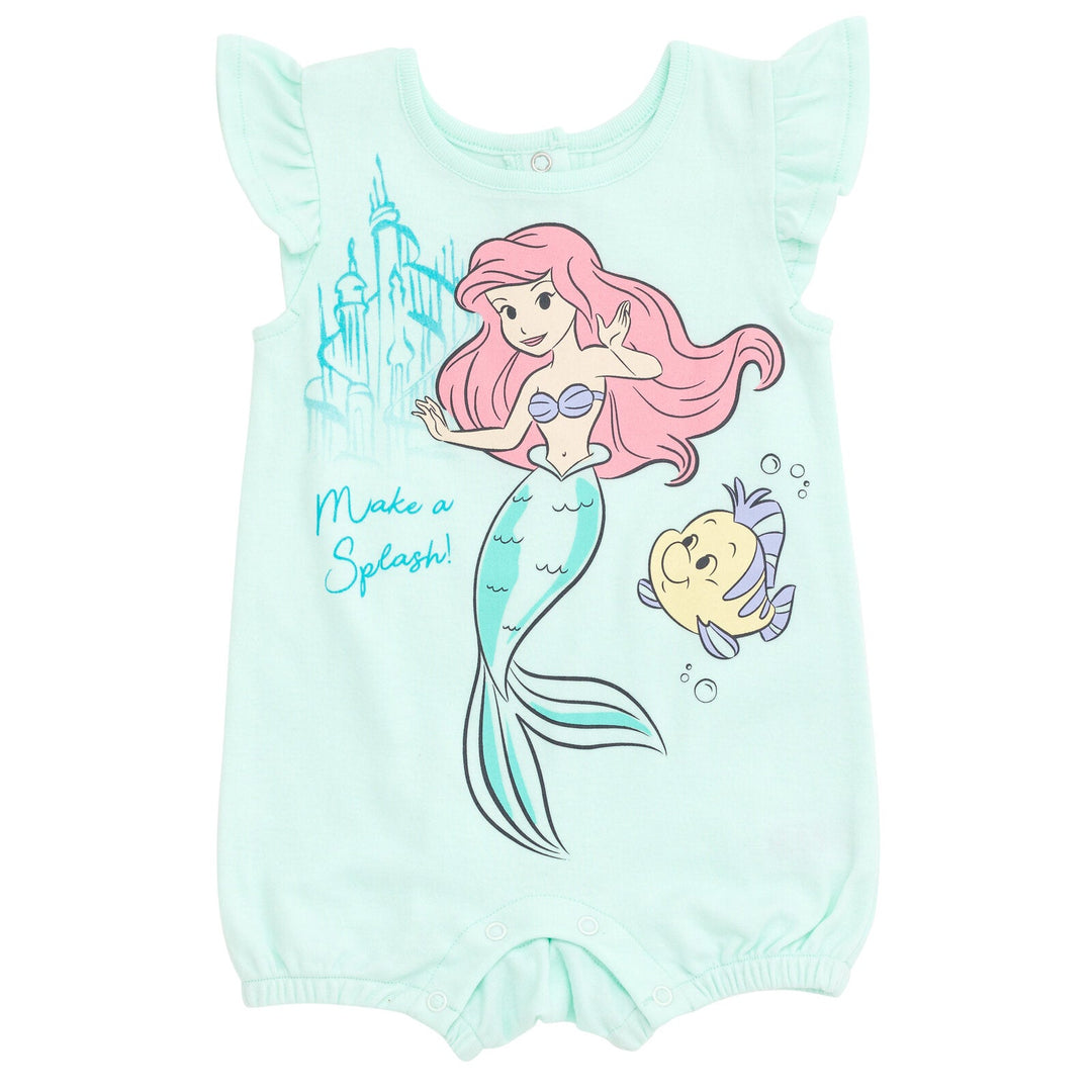 Disney Princess Ariel 2 Pack Rompers - imagikids