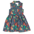 Princess Ariel Sleeveless Chambray Dress