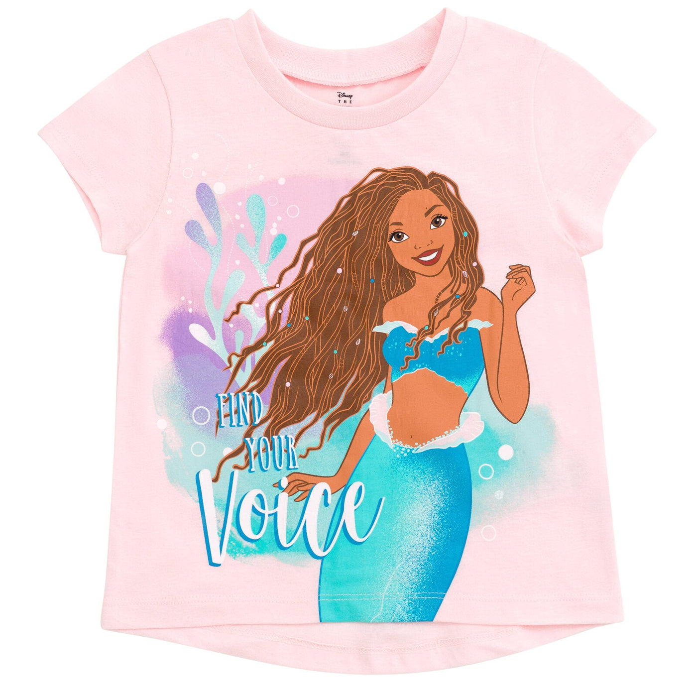 Disney Princess Ariel T-Shirt and Twill Shorts Outfit Set - imagikids